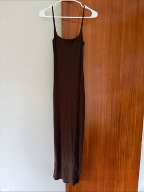 Reformation knit Brown Slip dress